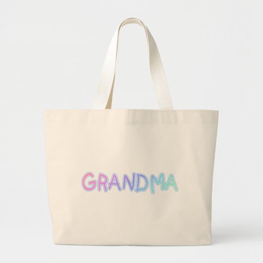Grandma Grote Tote Bag (Voorkant)