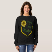 Grandma   Happiness Is Being A Grandma  Sunflower Trui (Voorkant volledig)