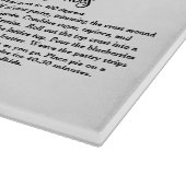 Grandma Heirloom Recipe met Foto Snijplank (Hoek)