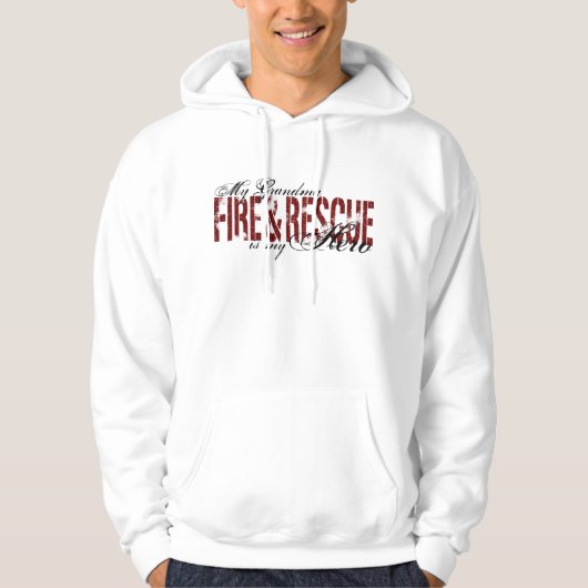 Grandma Hero - Fire & Rescue Hoodie (Voorkant)