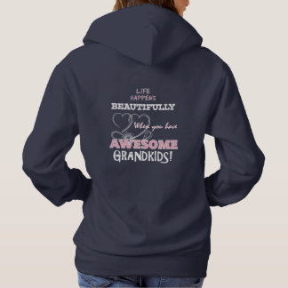 Grandma Hoodies Geweldige kleinkinderen Hoodie aan