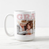 GRANDMA I Love You 3 Photos Pink Koffiemok (Links)