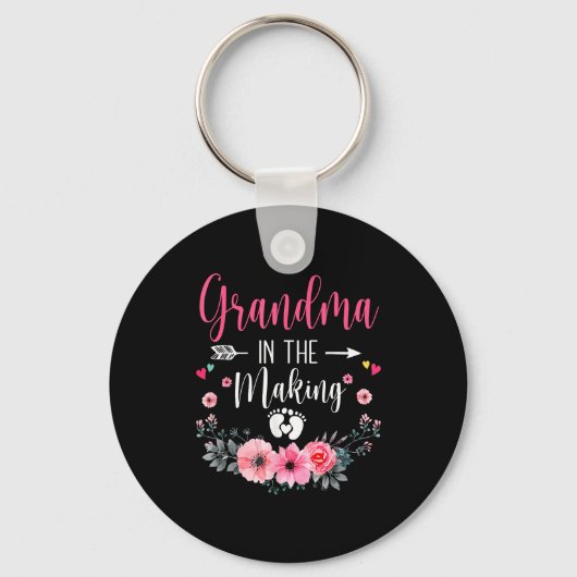 Grandma In The Making Vitro Fertilization Pregnanc Sleutelhanger (Voorkant)