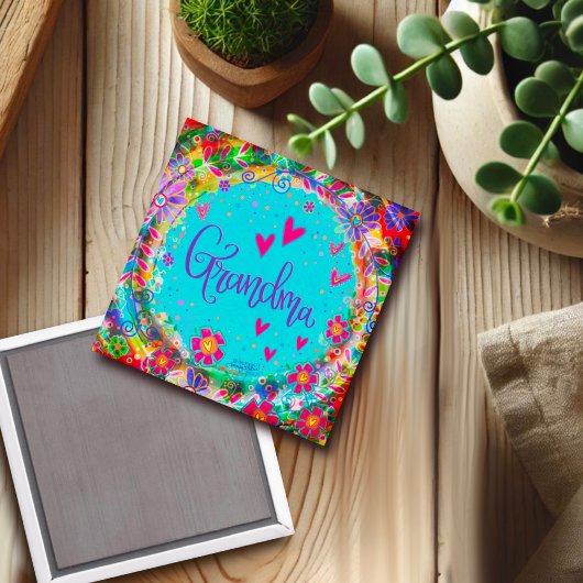 "Grandma" Inspiron Magnet