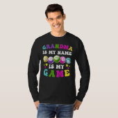 Grandma Is My Name Bingo Is My Game T-shirt (Voorkant volledig)