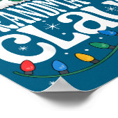 Grandma Jo Claus Funny Xmas Christmas Grandma Holi Poster (Hoek)