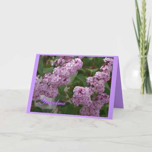 Grandma Kaart (Voorkant)