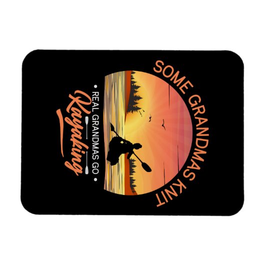 Grandma Kayakin Magneet (Horizontaal)