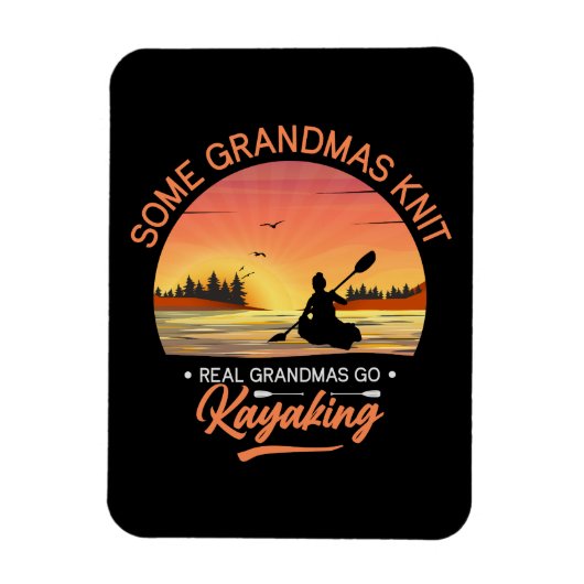 Grandma Kayakin Magneet (Verticaal)