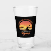 Grandma Kayaking Glas (Voorkant)