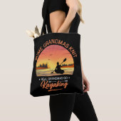 Grandma Kayaking Tote Bag (Dichtbij)
