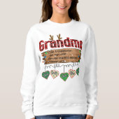 Grandma Kerstmis Trui (Voorkant)