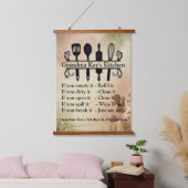 Grandma Kitchen Hangend Wandkleed (Slaapkamer)