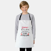 Grandma Kitchen Schort (Gedragen)