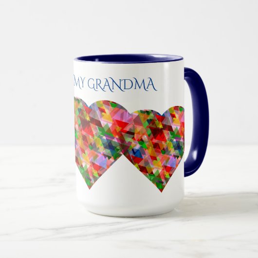 "GRANDMA" KOFFIE OF TEA-MOK. MOK (Voorkant rechts)