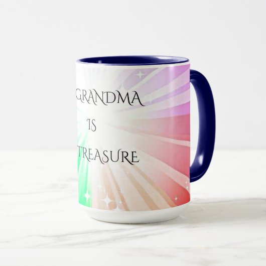 "GRANDMA" KOFFIE OF TEA-MOK. MOK (Voorkant rechts)