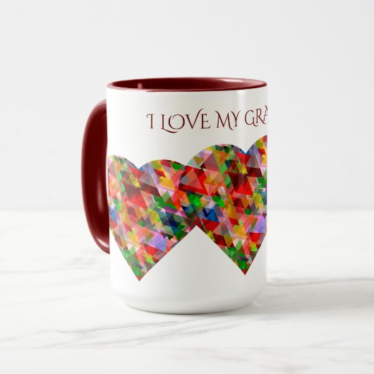 "GRANDMA" KOFFIE OF TEA-MOK. MOK (Voorkant links)