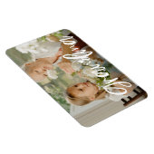 Grandma Love Script Persoonlijke foto Gift Magneet (Rechterzijde)