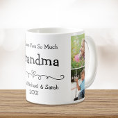 Grandma Love You Personalized Photo Koffiemok