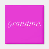 +Grandma Magneet (Voorkant)