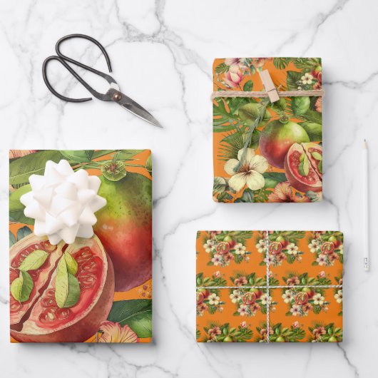 Grandma Manuela's Guavas Inpakpapier Vel (Voorkant)