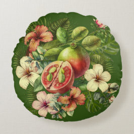 Grandma Manuela's Guavas Rond Kussen