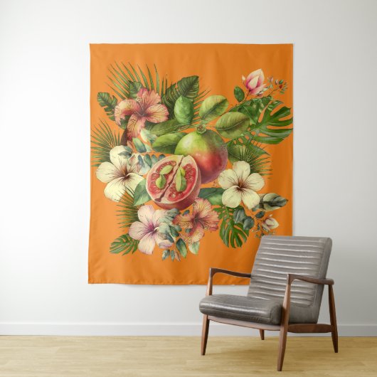 Grandma Manuela's Guavas Wandkleed (In situ)