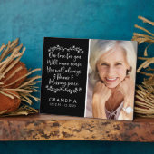 Grandma Memorial Photo Keepomwille Fotoplaat (Zijkant)