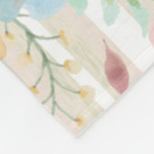 Grandma Moederdag Floral Poem van kleinkinderen Fleece Deken (Hoek)