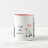 Grandma Moederdag Gifts - Tweekleurige Koffiemok (Center)