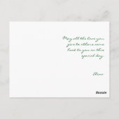 Grandma moederdag Pattern Briefkaart (Achterkant)