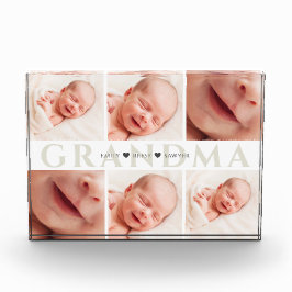 Grandma Moederdag Photo Block Fotoblokken
