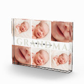 Grandma Moederdag Photo Block Fotoblokken (Rechts)