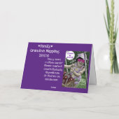 Grandma Napping Kaart (Achterkant)