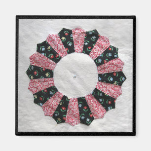 Grandma Nellie's Quilt Block #2 Magneet