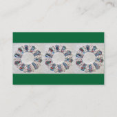 Grandma Nellie's Quilt - Blok #1 Visitekaartje (Achterkant)