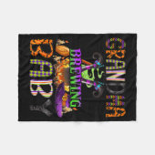 Grandma Of Brewing Baby Halloween One Soky Grandma Fleece Deken (Voorkant (Horizontaal))