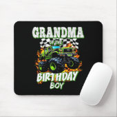 Grandma Of The Birthday Boy Monster Truck Birthday Muismat (Met muis)