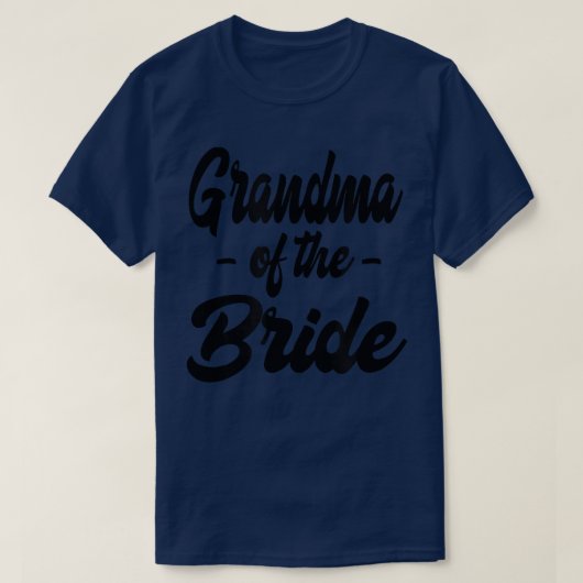 Grandma of the Bride - Bachelorette Proposal Group T-shirt (Design voorkant)
