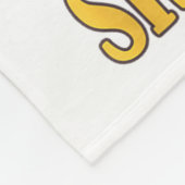 Grandma Of The Silly Goose First Birthday Family M Fleece Deken (Hoek)