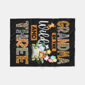 Grandma Of The Wild And Three 3rd Birthday Boy Saf Fleece Deken (Voorkant (Horizontaal))