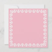 GrandMa om Baby shower uit te nodigen Kaart (Achterkant)