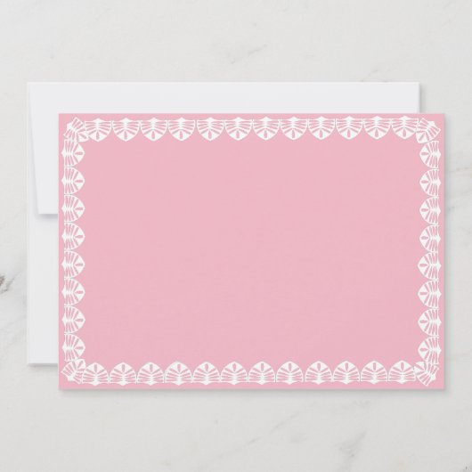 GrandMa om Baby shower uit te nodigen Kaart (Achterkant)