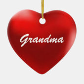 Grandma Ornament Heart (Voorkant)