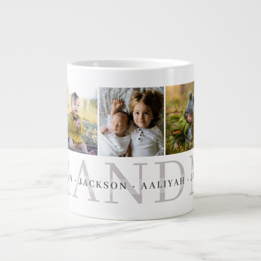 Grandma Personalized Photo Mok (Voorkant)