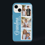 Grandma Persoonlijke foto iPhone 14 Hoesje<br><div class="desc">Verhoog uw telefoon met sentimentele charme met behulp van onze gepersonaliseerde foto telefoon case. Dit hartverwarmende hoesje toont met trots de gekoesterde titel 'Oma' naast drie aanpasbare fotoslots, zodat u kostbare herinneringen met uw dierbaren kunt laten zien. Dit hoesje is gemaakt voor zowel stijl als sentimentaliteit en is een perfecte...</div>