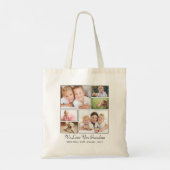 Grandma Persoonlijke foto Tote Bag (Achterkant)