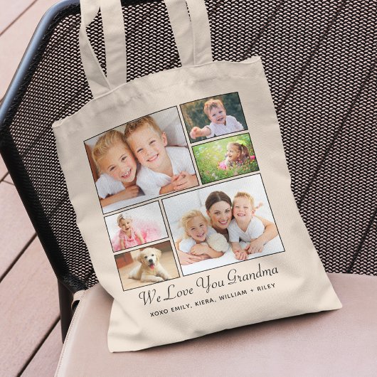 Grandma Persoonlijke foto Tote Bag