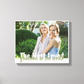 Grandma Photo Canvas Afdruk (Voorkant)