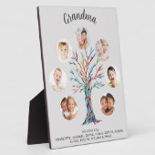 Grandma Photo Collage  Fotoplaat (Zijkant)